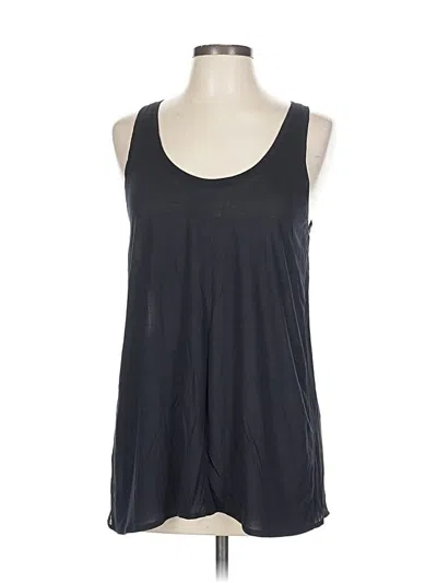 Pre-owned Vince Sleeveless Top Black Scoop Neck Tops