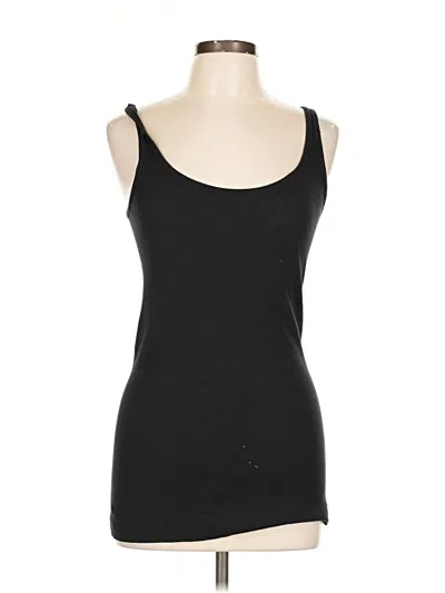 Pre-owned Vince Sleeveless Top Black Sweetheart Neckline Tops