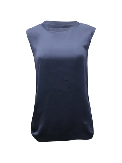 Pre-owned Vince Sleeveless Top In Blue