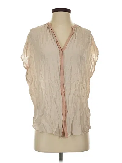Pre-owned Vince Sleeveless T-shirt In Tan