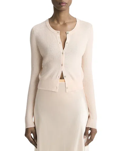 VINCE SLIM FIT CARDIGAN CASHMERE SWEATER