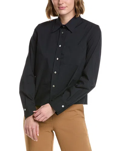 Vince Slim Fitted Shirt In Black