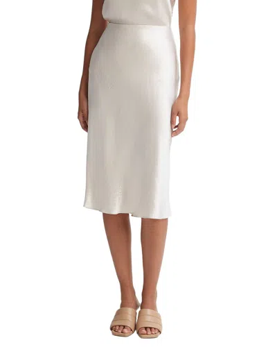 Vince Slip Skirt In White
