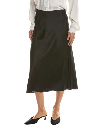 Vince Slip Skirt In Black