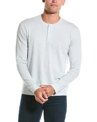 Vince Slub Henley In Blue