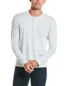 Vince Slub Henley In Blue