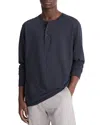 Vince Slub Henley In Coastal