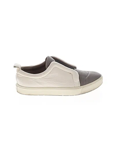 Pre-owned Vince Sneakers In Ivory