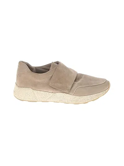 Pre-owned Vince Sneakers In Tan