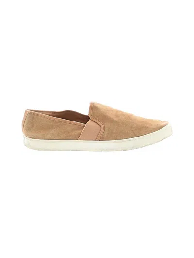 Pre-owned Vince Sneakers In Tan