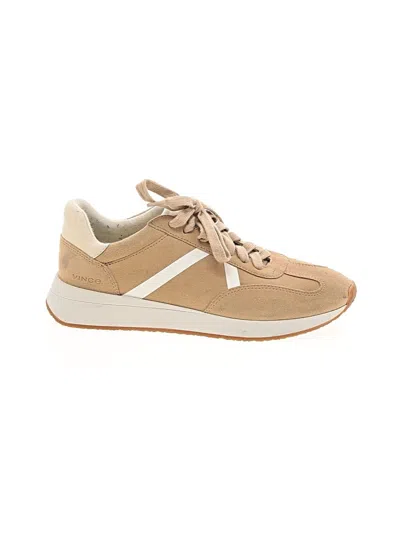 Pre-owned Vince Sneakers In Tan