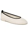 Vince Sofia Ballet Flat In White