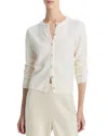Vince Soft Boucle Cardigan Sweater In Neutral