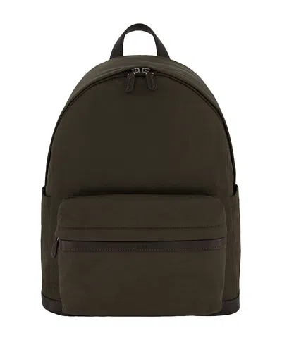 Vince Soft Nylon Backpack In Yellow