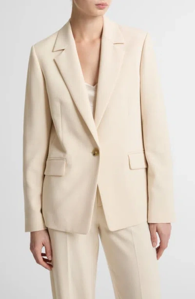 Vince Soft Sculpture Blazer In Neutral