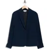 Vince Soft Suiting Blazer In Blue