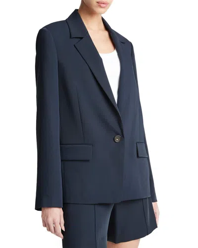 VINCE VINCE SOFT SUITING SINGLE BREASTED BLAZER