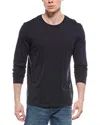 Vince Solid T-shirt In Black