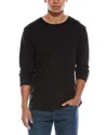 Vince Solid T-shirt In Black