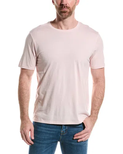 Vince Garment Dye T-shirt In Pink