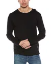 Vince Solid T-shirt In Black