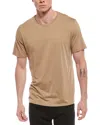 Vince Solid T-shirt In Brown