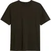 Vince Solid T-shirt In Green