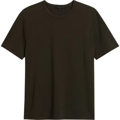 Vince Solid T-shirt In Green