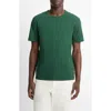 Vince Solid T-shirt In Washed Bamboo