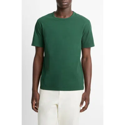 Vince Solid T-shirt In Washed Bamboo