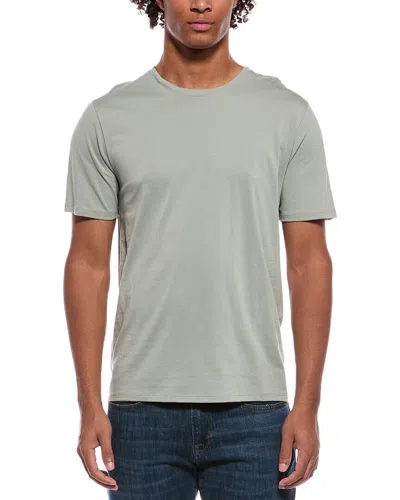 Vince Solid T-shirt In Animal Print