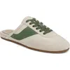 Vince Solstice Suede Sneaker Mules In White