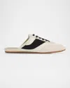 Vince Solstice Suede Sneaker Mules In Neutral