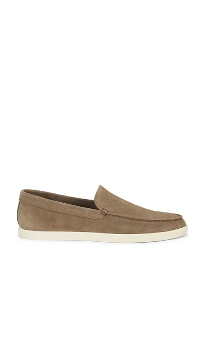 Vince Sonoma Suede Loafer In Brown