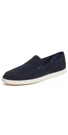 Vince Sonoma Suede Slip On Loafers Coastal - 400 In Coastal - 400