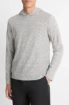 Vince Double Knit Sweater In Black/off White