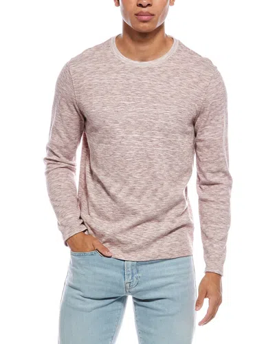 Vince Space Dye Shirt In Pink
