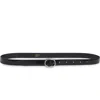 Vince Spazzolato Leather Belt In Multi