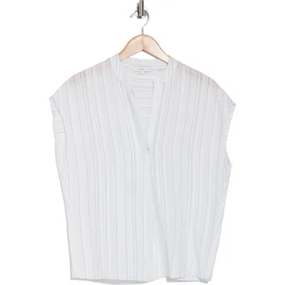 VINCE VINCE SPLIT NECK DOLMAN SLEEVE TOP