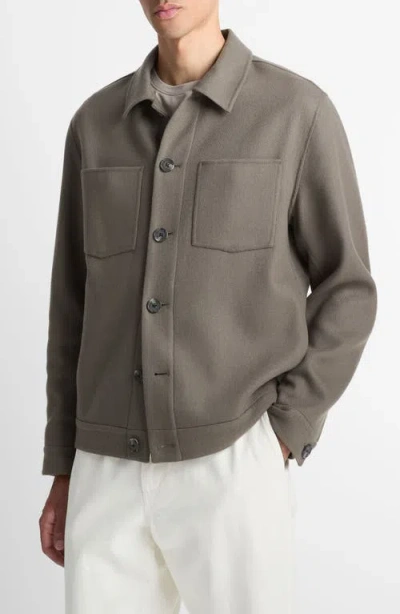 VINCE VINCE SPLITTABLE WOOL BLEND SHOP JACKET