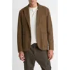 Vince Splittable Wool Blend Sport Coat In Brown