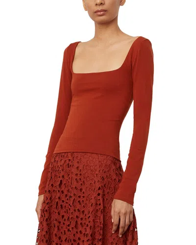 VINCE VINCE SQUARE NECK TOP