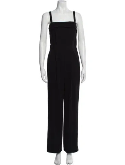 Pre-owned Vince Square Neckline Jumpsuit In Blue