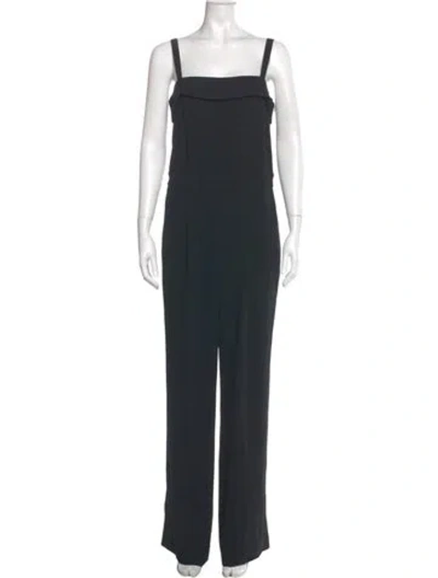Pre-owned Vince Square Neckline Jumpsuit W/ Tags In Green