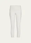 Vince Stitch-front Seam Leggings In Gesso