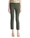 Vince High-waist Stitched-front Leggings In Night Pine