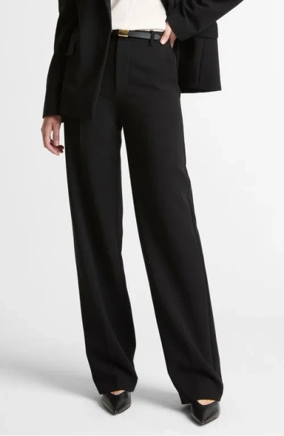 Vince Straight Leg Pants In Black