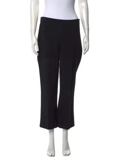 Pre-owned Vince Straight Leg Pants In Black