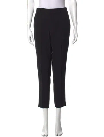 Pre-owned Vince Straight Leg Pants In Black