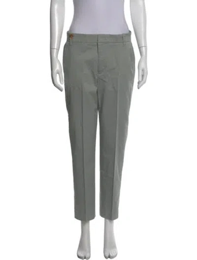 Pre-owned Vince Straight Leg Pants In Gray
